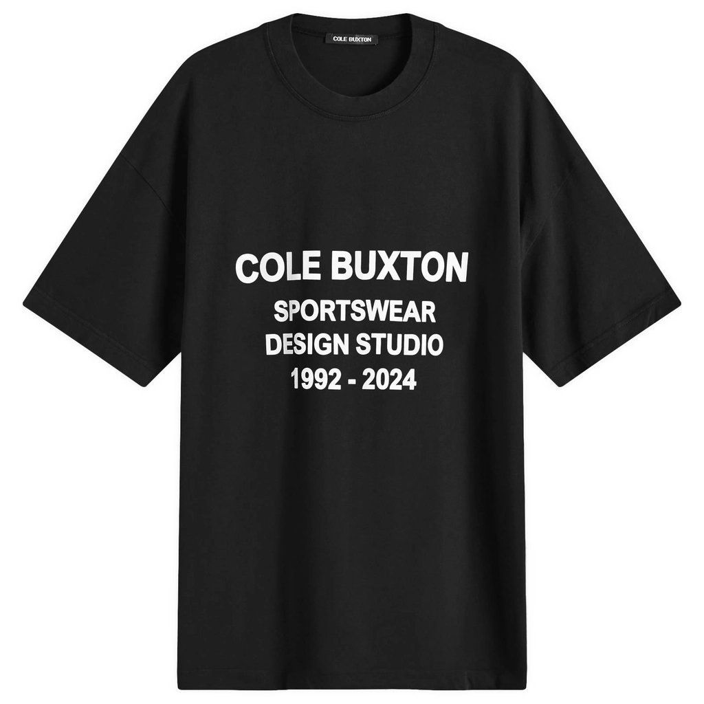 Cole Buxton Men's Design Studios T-Shirt Black